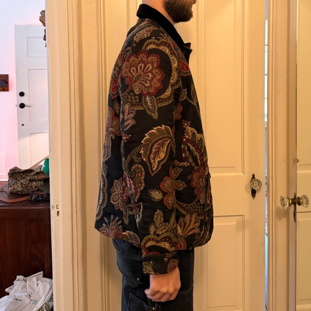 Men's Paisley Pattern Jacket - Picture 2 of 4